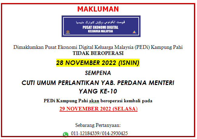 CUTI 28NOV