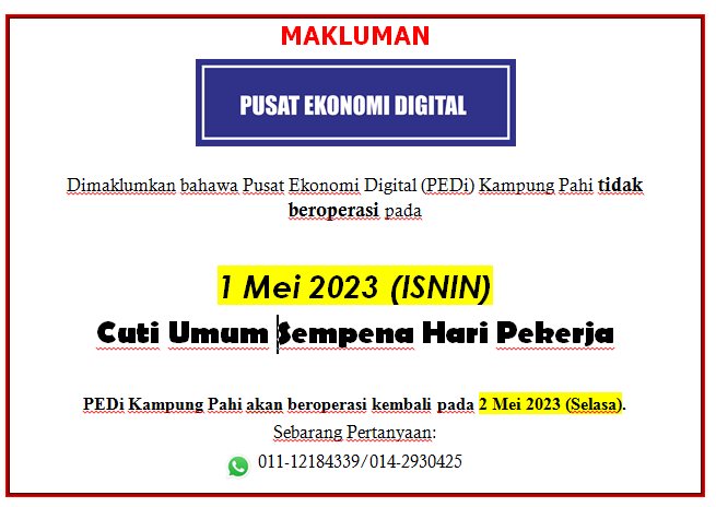 cuti 1 mei