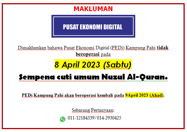 cuti nuzul alquran