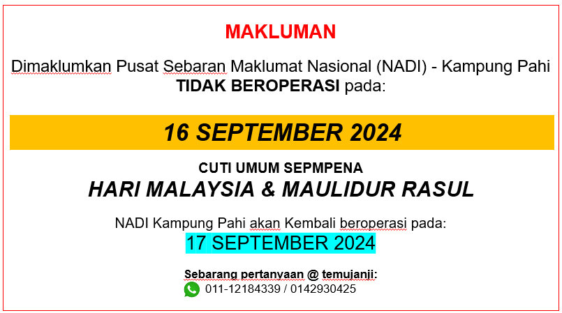 cuti 16sep